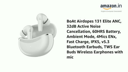 Boat Airdopes 131 Elite ANC