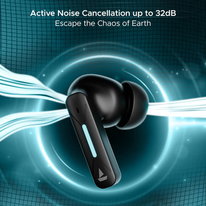 Boat Immortal Airspeed Pro Truly Wireless in- Ear Earbuds w/ 32dB ANC