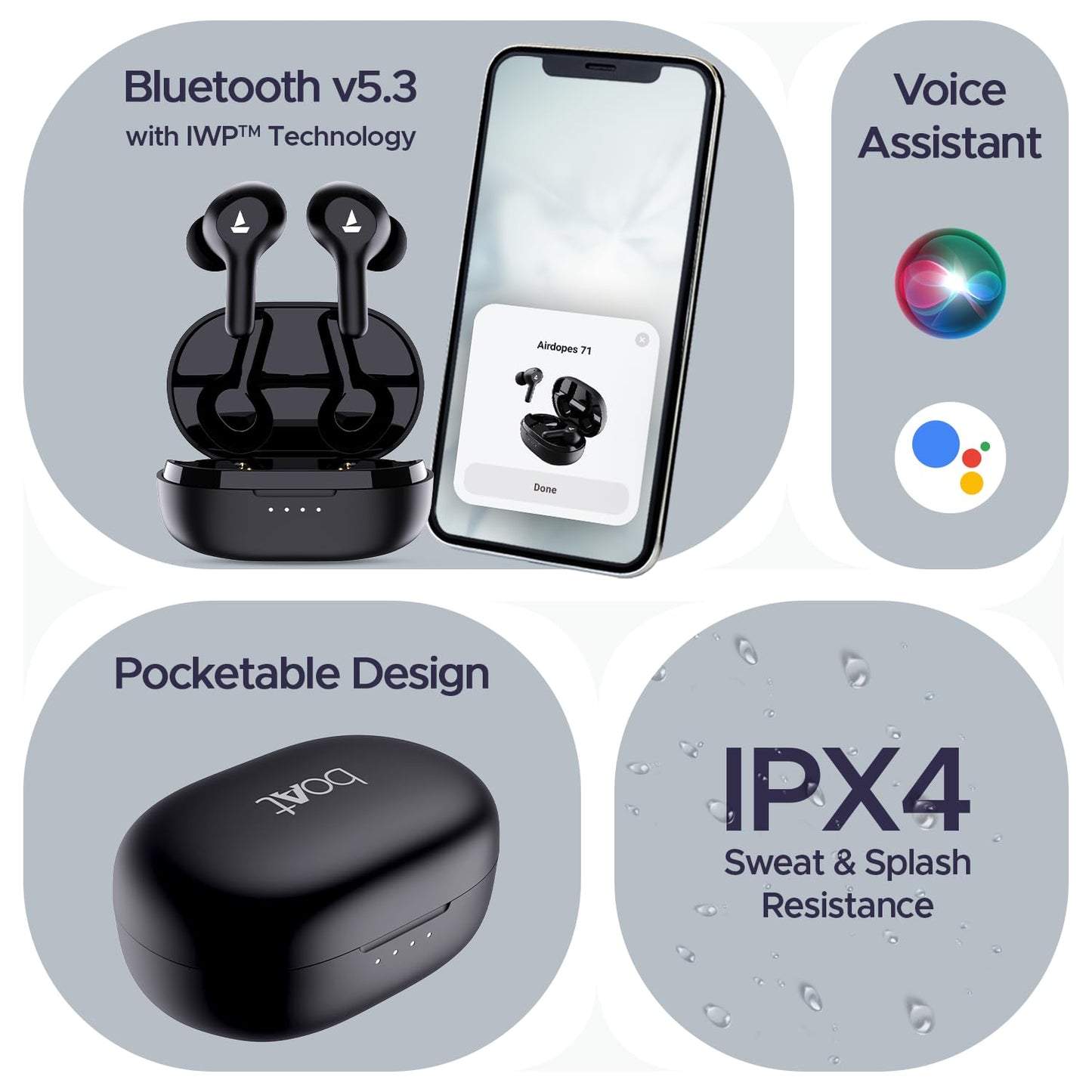 Boat Airdopes 71 TWS Earbuds