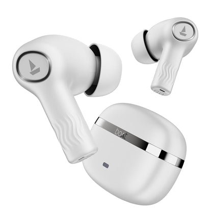 Boat Nirvana Ion, Crystal Bionic Sound w/Dual EQ Modes-(Ivory White)