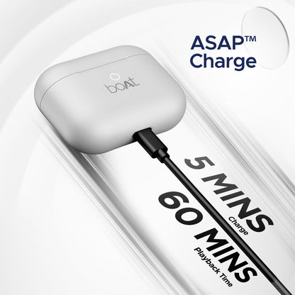Boat Airdopes Joy, 35Hrs Battery, Fast Charge