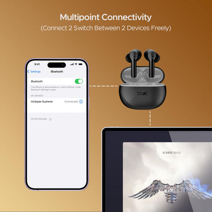 Airdopes Supreme In Ear Tws Earbuds
