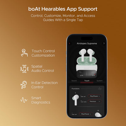 Airdopes Supreme In Ear Tws Earbuds